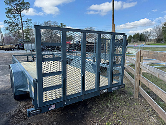 New 2026 GPS Trailers 7x16 Tandem GTT7167K Utility Trailer