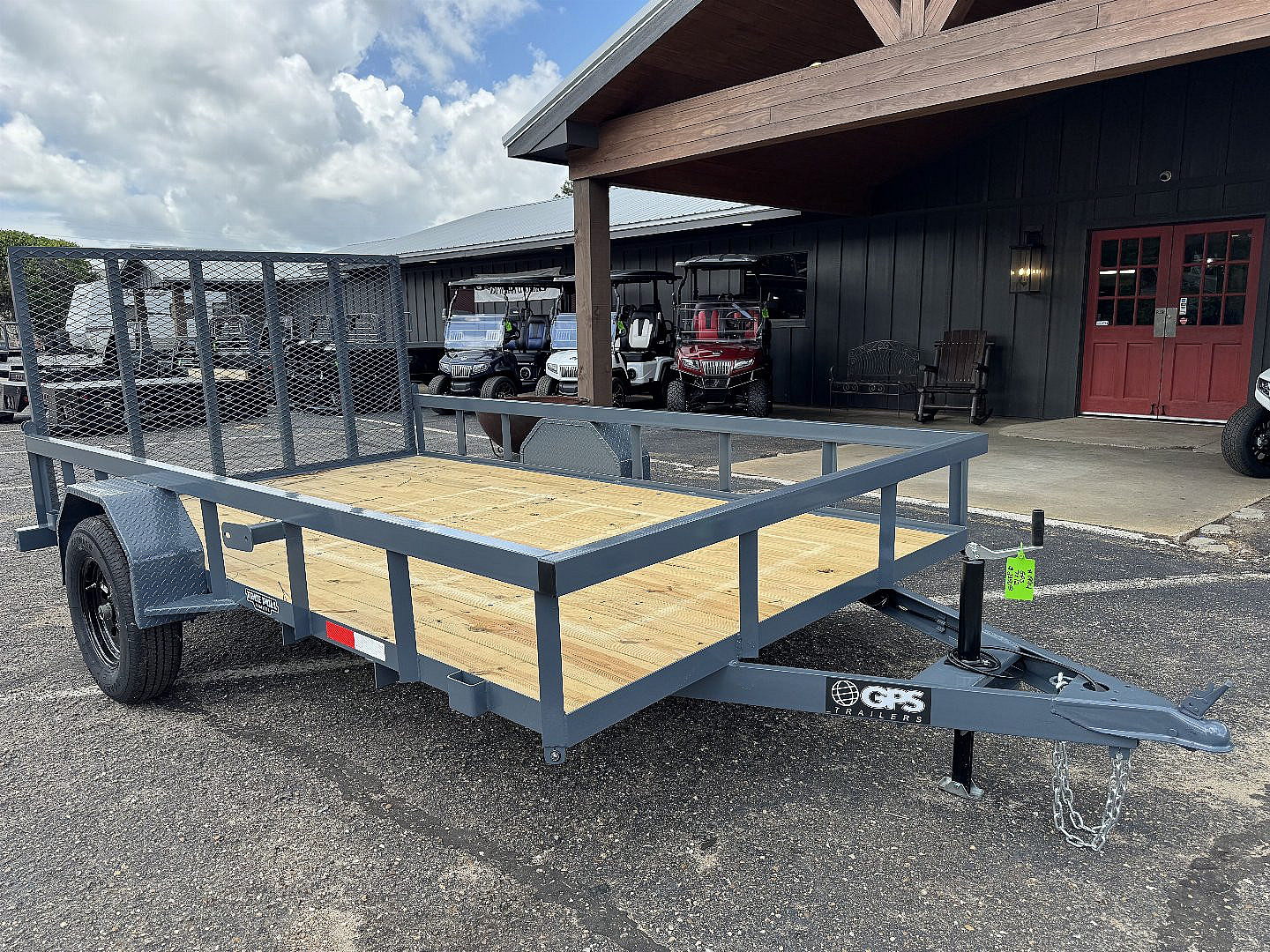 New 2026 GPS Trailers 82"X12' GT712 Utility Trailer