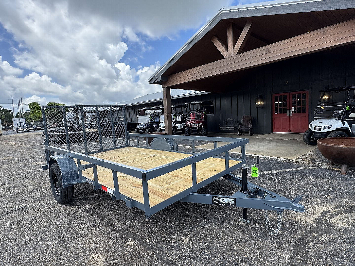 New 2026 GPS Trailers 82"X12' GT712 Utility Trailer
