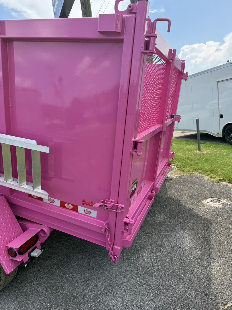 New 2025 Prospector 6X12 DUMP 4' SIDES 10K Dump Trailer