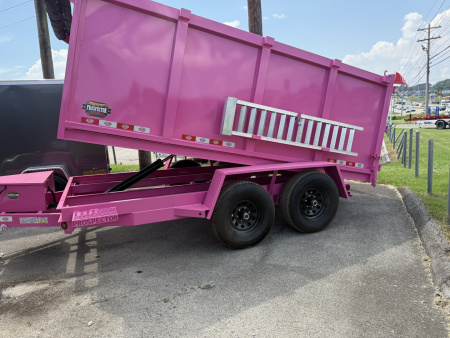 New 2025 Prospector 6X12 DUMP 4' SIDES 10K Dump Trailer