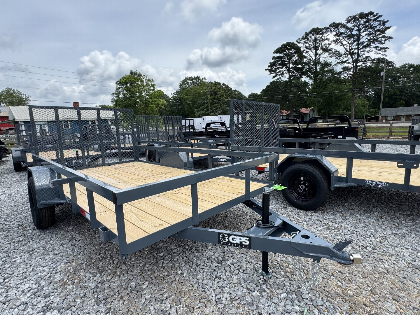 New 2025 GPS 76"x12' Utility Trailer GT612