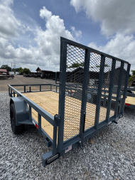 New 2025 GPS 76"x12' Utility Trailer GT612