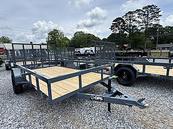 New 2026 GPS Trailers 76"X12' GT612 Utility Trailer
