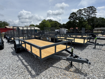 New 2025 GPS 76 x14' Utility Trailer