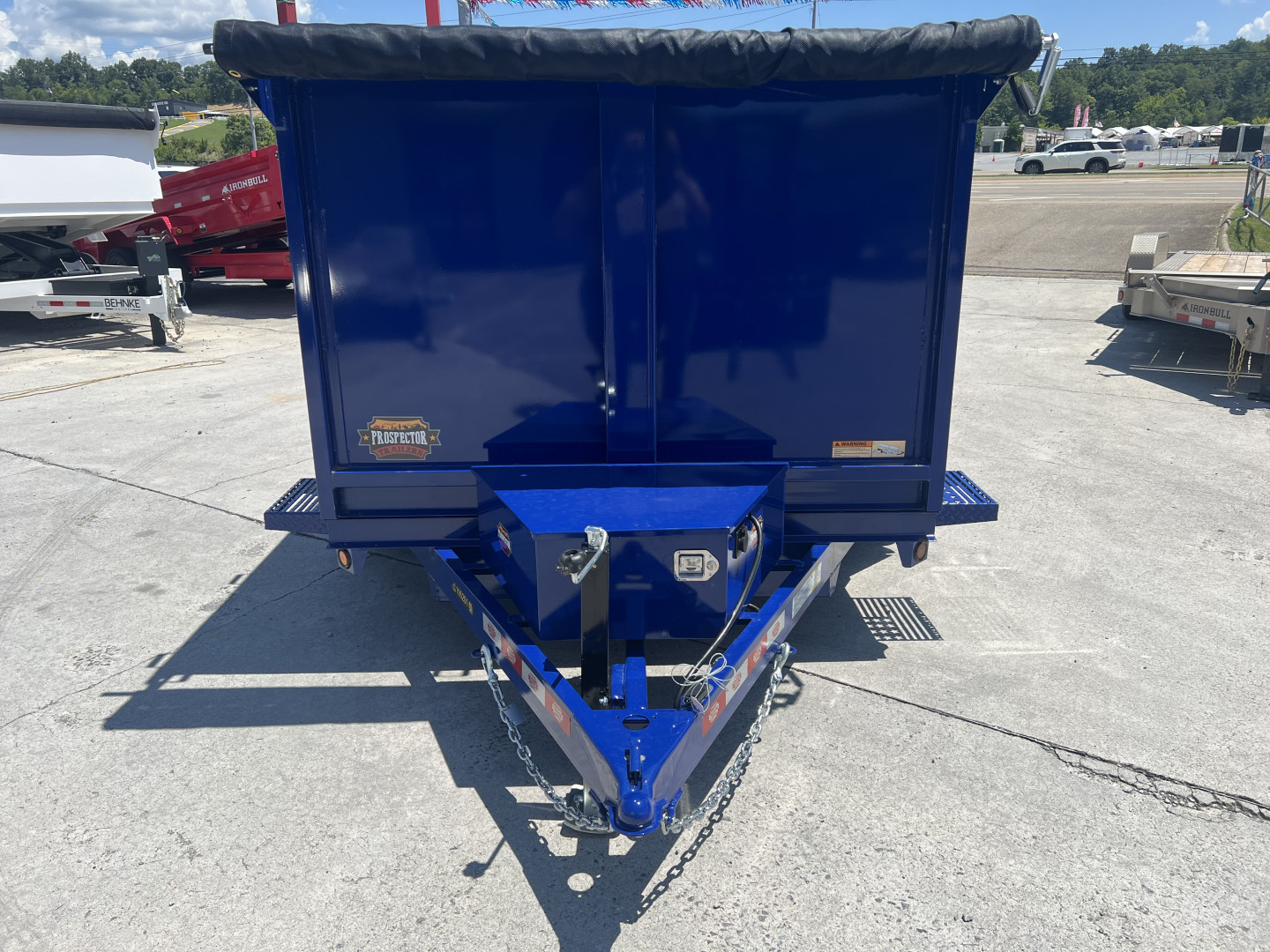 New 2025 Covered Wagon Trailers 6X10 DUMP 4' SIDES 10K Dump Trailer