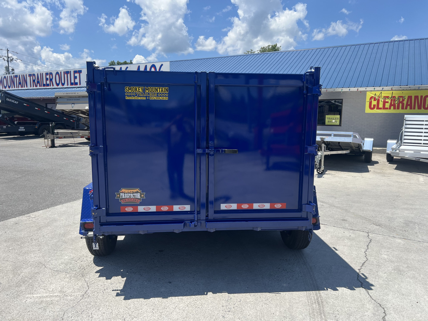 New 2025 Covered Wagon Trailers 6X10 DUMP 4' SIDES 10K Dump Trailer