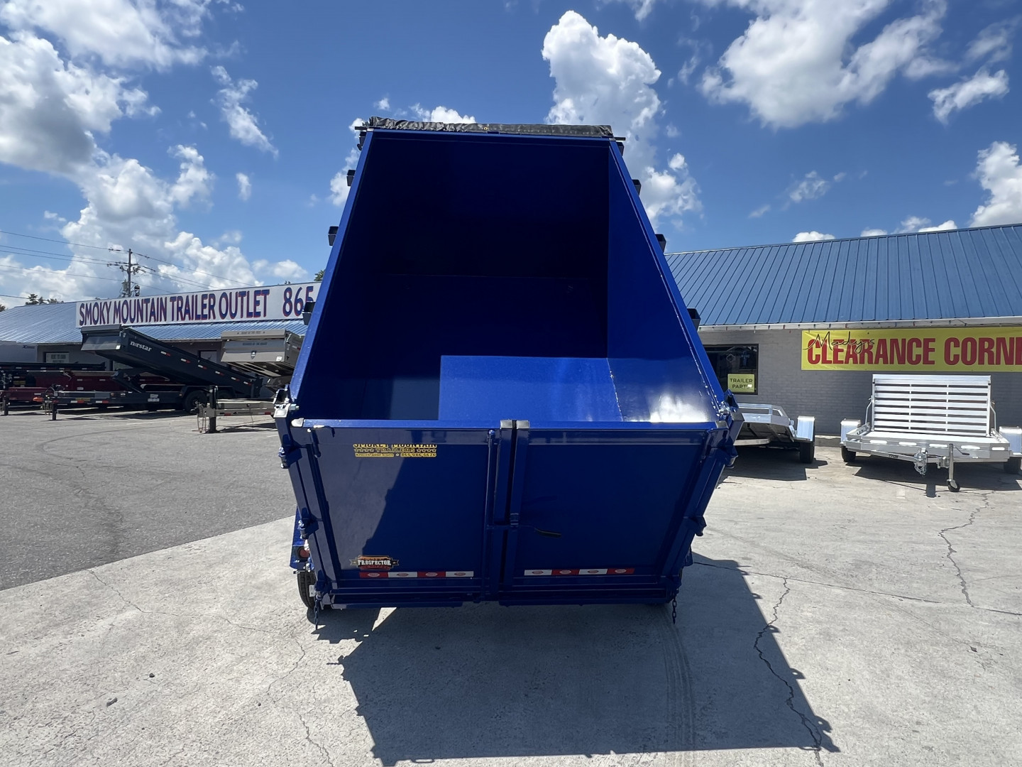 New 2025 Covered Wagon Trailers 6X10 DUMP 4' SIDES 10K Dump Trailer