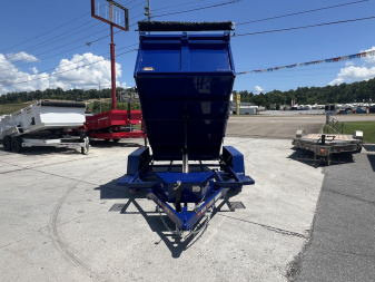 New 2025 Covered Wagon Trailers 6X10 DUMP 4' SIDES 10K Dump Trailer