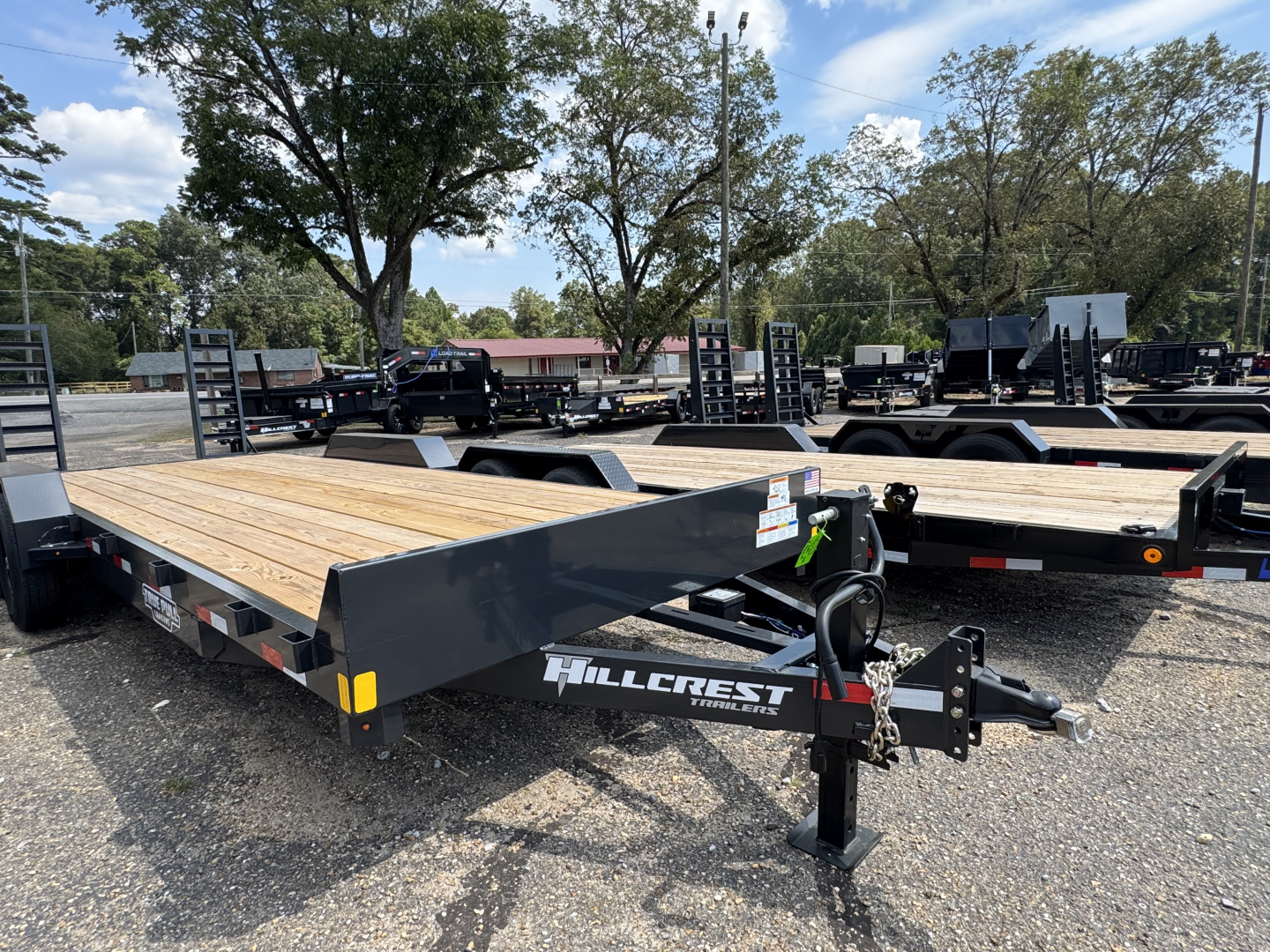 New 2026 Hillcrest Trailers 82x22 14k Equipment Trailer
