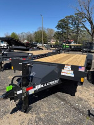 New 2025 Hillcrest 7x22 14k Equipment Hauler(7X8BE2227SS001259)