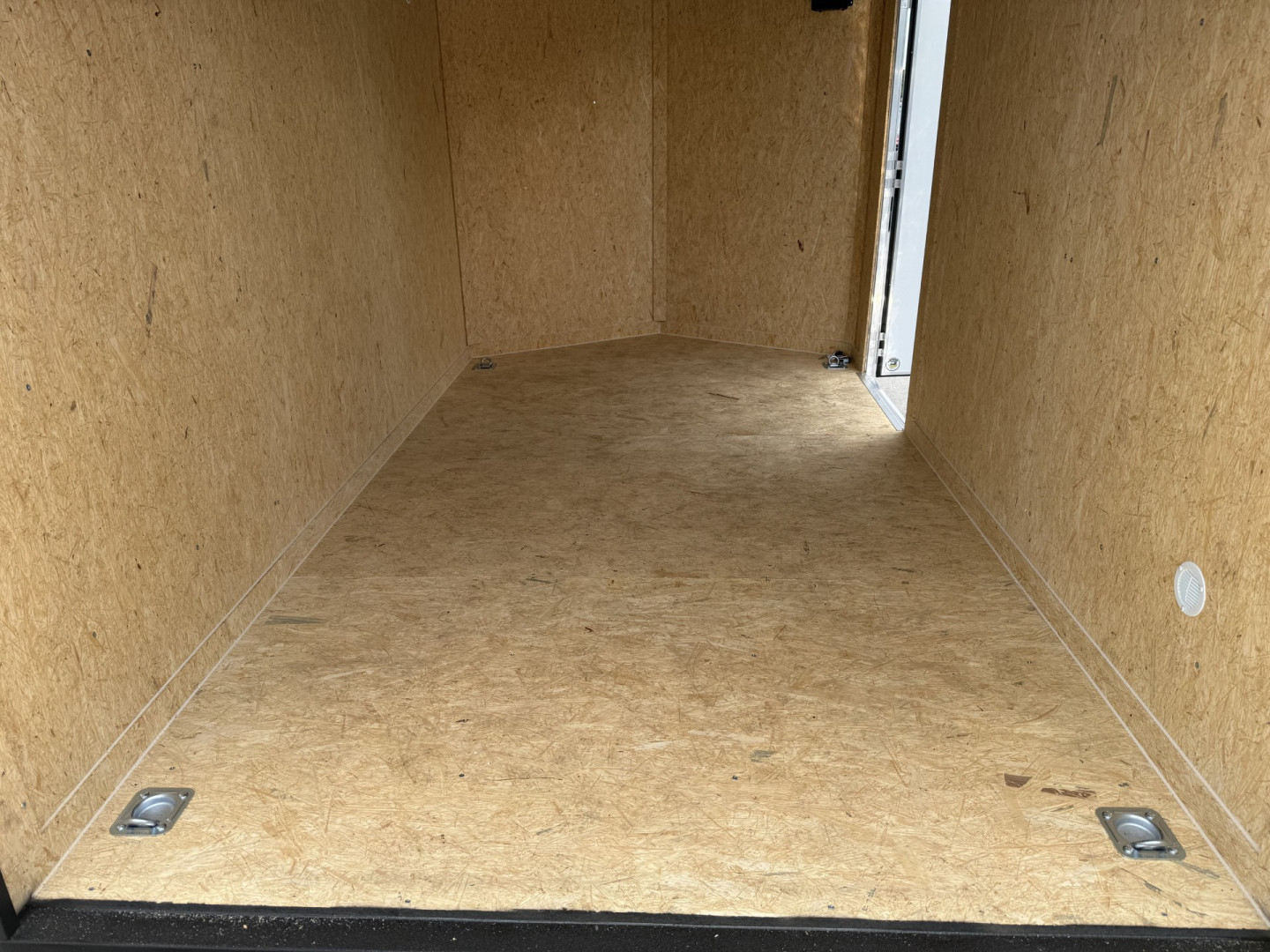 New TX7X12TA2 TEXAS TRAILERS 7' X 12' CARGO / ENCLOSED TRAILER W/ REAR RAMP DOOR & SIDE DOOR