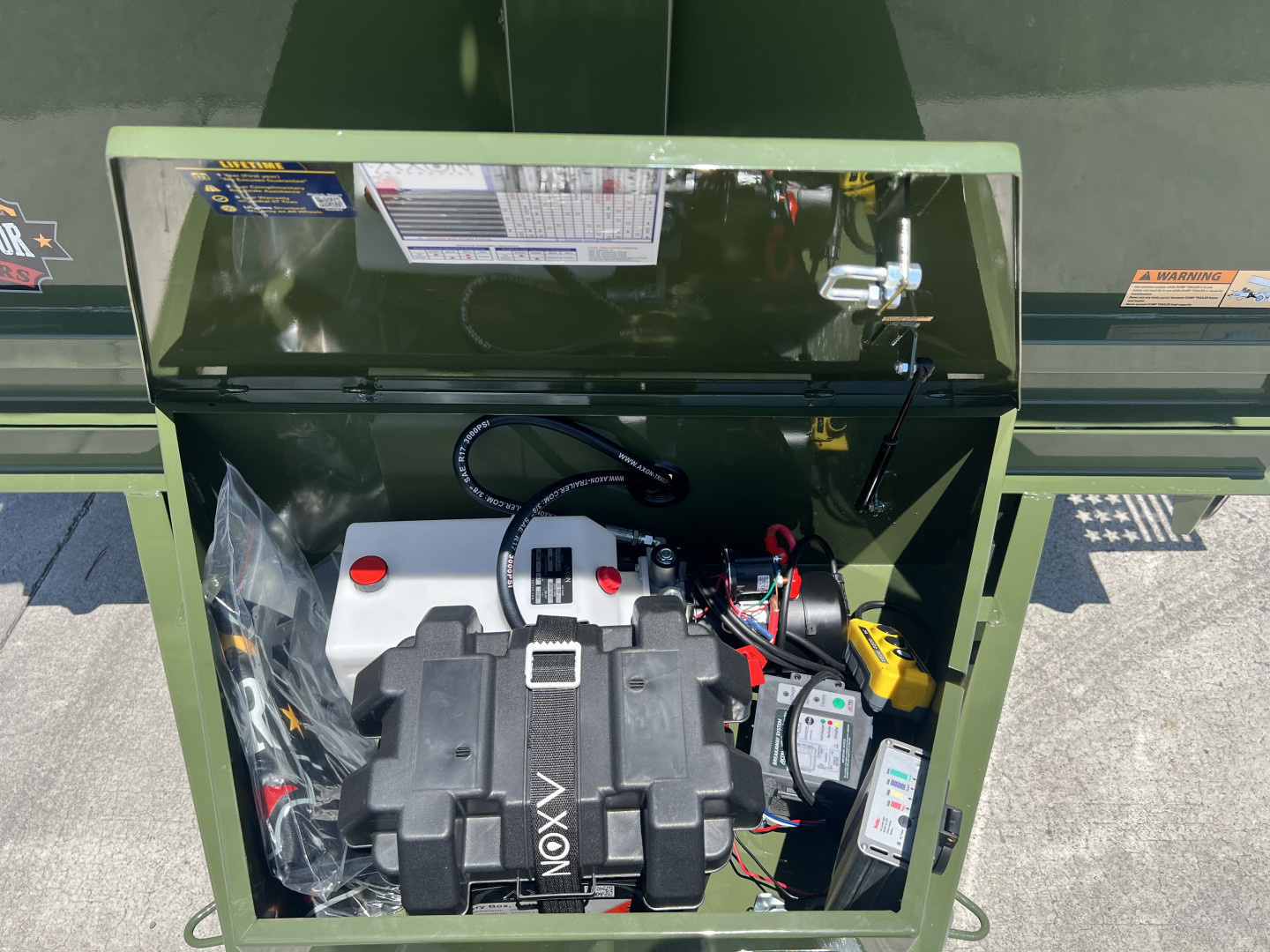 New 2025 Covered Wagon Trailers 6X12 DUMP Dump Trailer