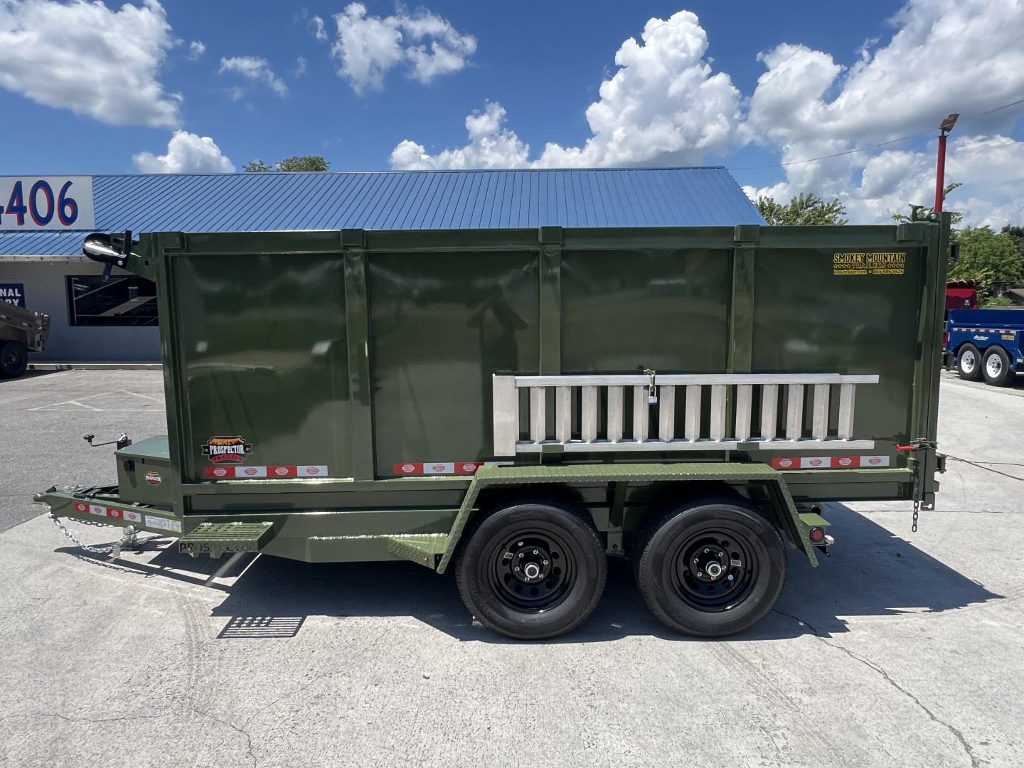 New 2025 Covered Wagon Trailers 6X12 DUMP Dump Trailer