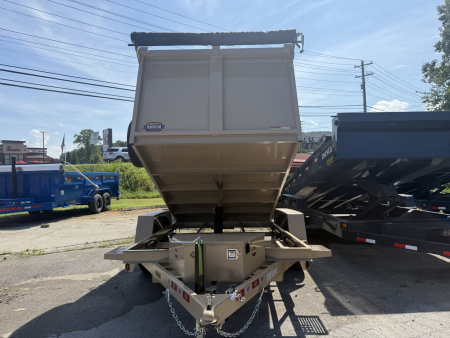 New 2025 Covered Wagon Trailers 6X12 DUMP Dump Trailer