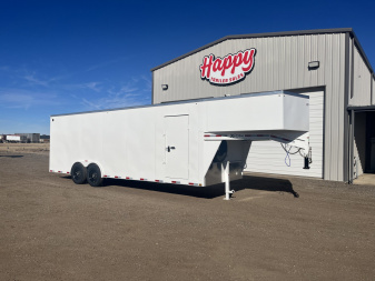 2025 Delco 8'x24’ Steel Enclosed Trailer – E2