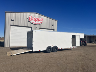 New 2025 Delco 8'x24’ Steel Enclosed Trailer – E2