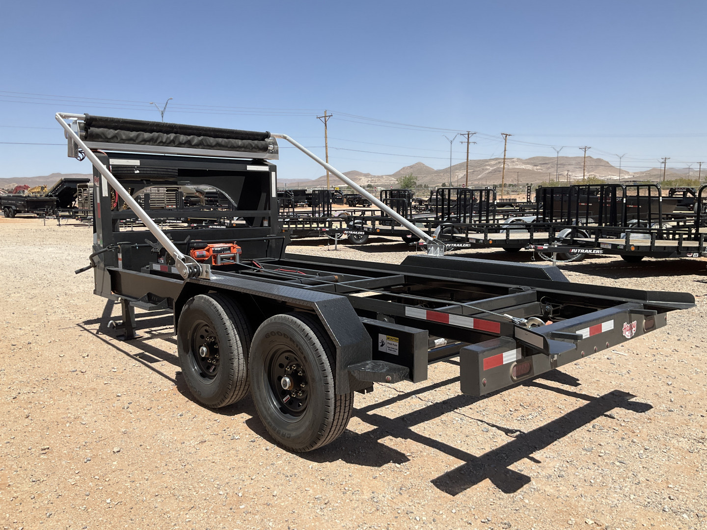 New GoodGuys 83"x14' GN Roll Off Dump Trailer - DRO