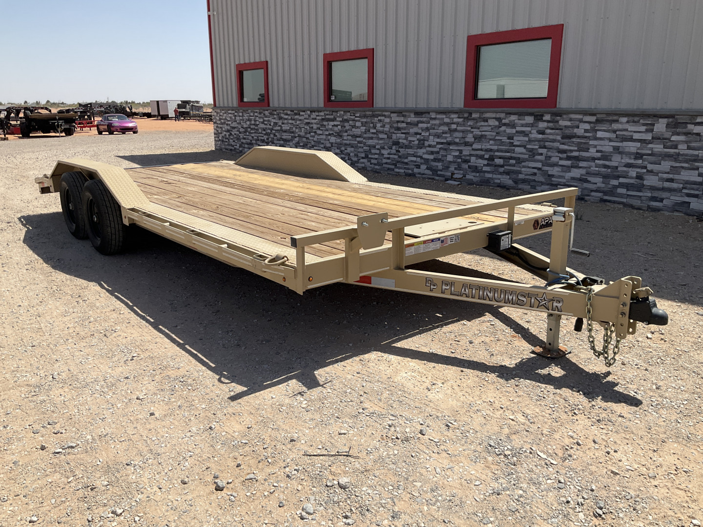 Used *USED* 2023 DP Platinum Star 102"x20' Equipment Trailer