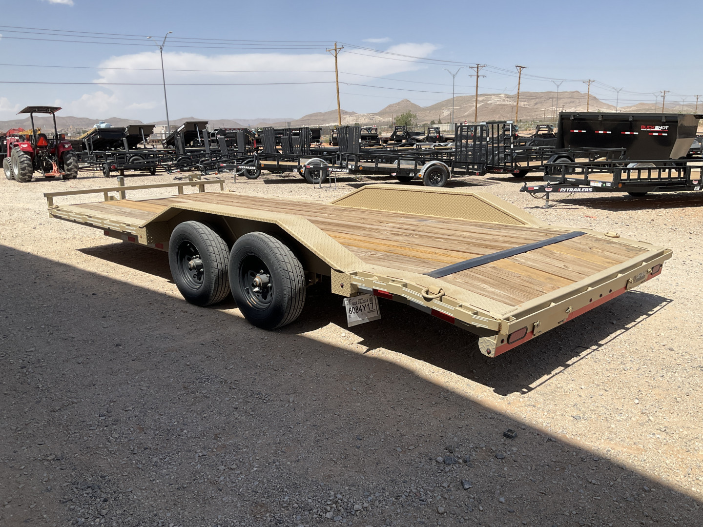 Used *USED* 2023 DP Platinum Star 102"x20' Equipment Trailer