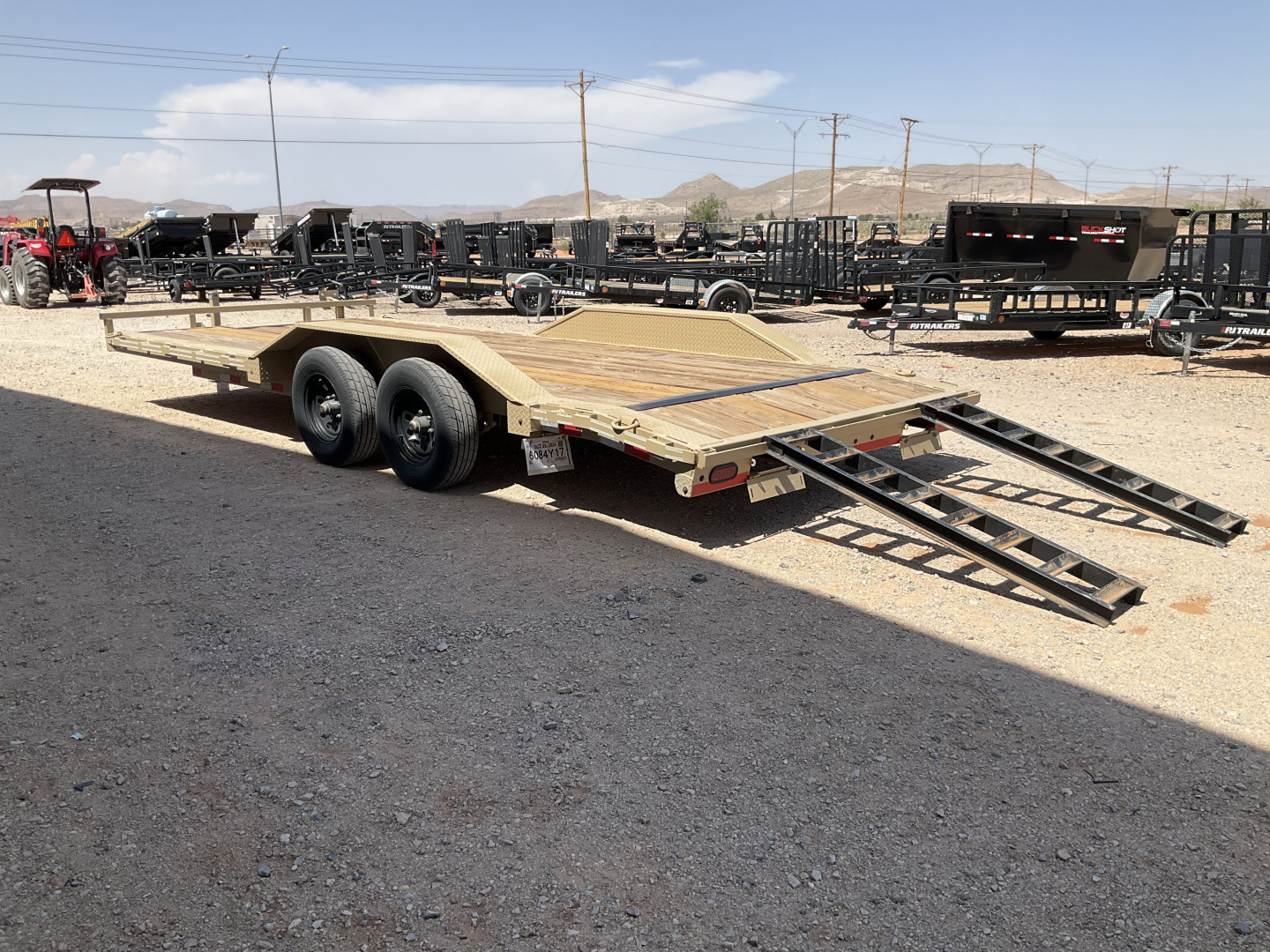 Used *USED* 2023 DP Platinum Star 102"x20' Equipment Trailer