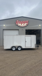 *USED* 2018 Covered Wagon 7'x16' Enclosed Cargo Trailer