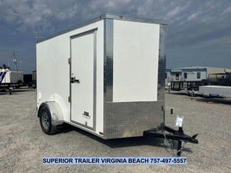 New 2025 ANVIL 6X10 w/ Ramp Cargo / Enclosed Trailer