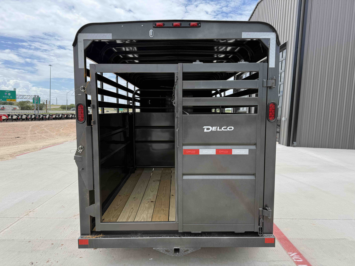New 2025 Delco 6'x16' BP Livestock Trailer - S6 for sale in