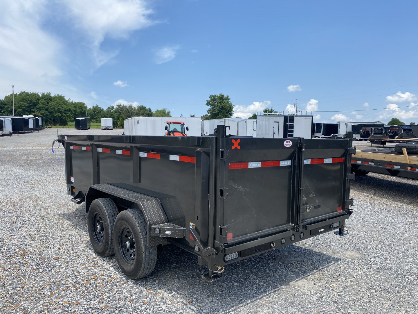 New 2026 MAXXD Dump Trailer | 14' x 83" 15.4K GVWR