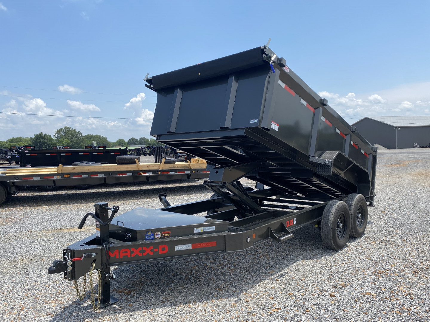 New 2026 MAXXD Dump Trailer | 14' x 83" 15.4K GVWR