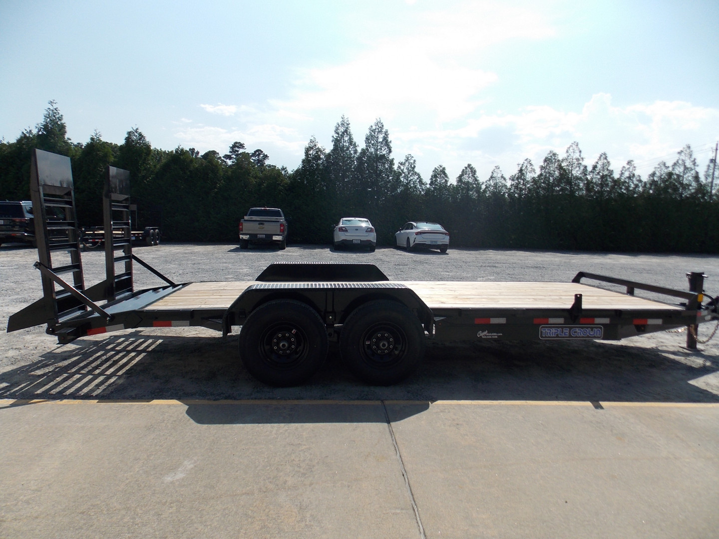 New 2026 Triple Crown Trailers TC ECF7X20WR 14K Equipment Trailer