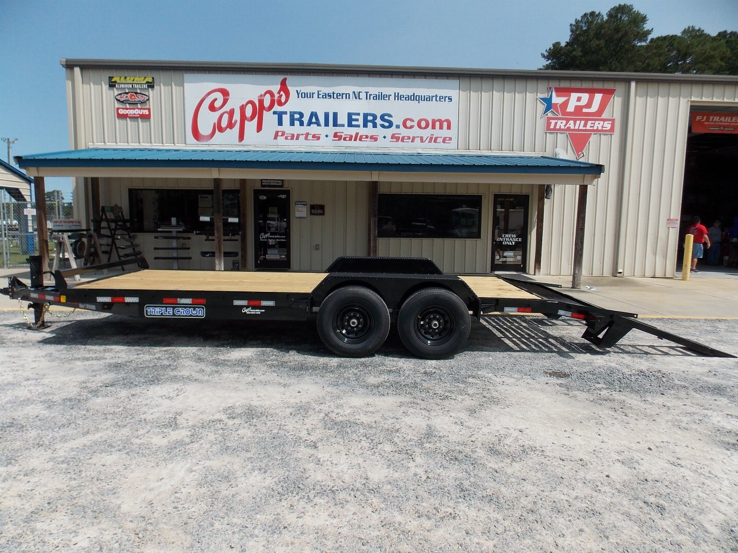 New 2025 TRIPLE CROWN TRAILERS TC ECF7X20 14K Equipment Trailer