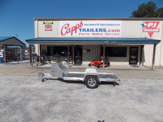 Used 2024 Aluma MC10 Motorcycle Trailer