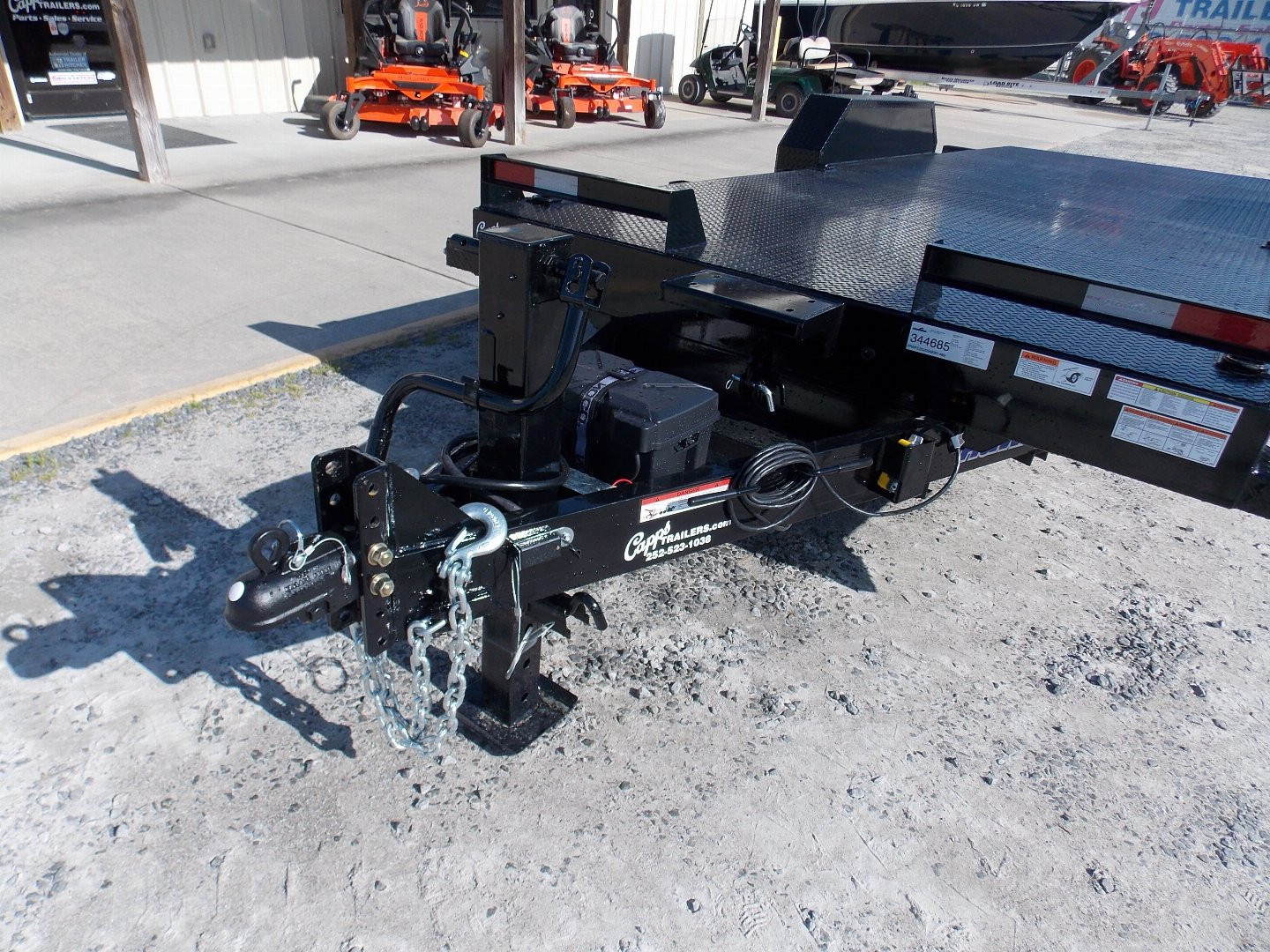 New 2025 Hawke Trailers FEQT-7K-20HD Tilt Trailer