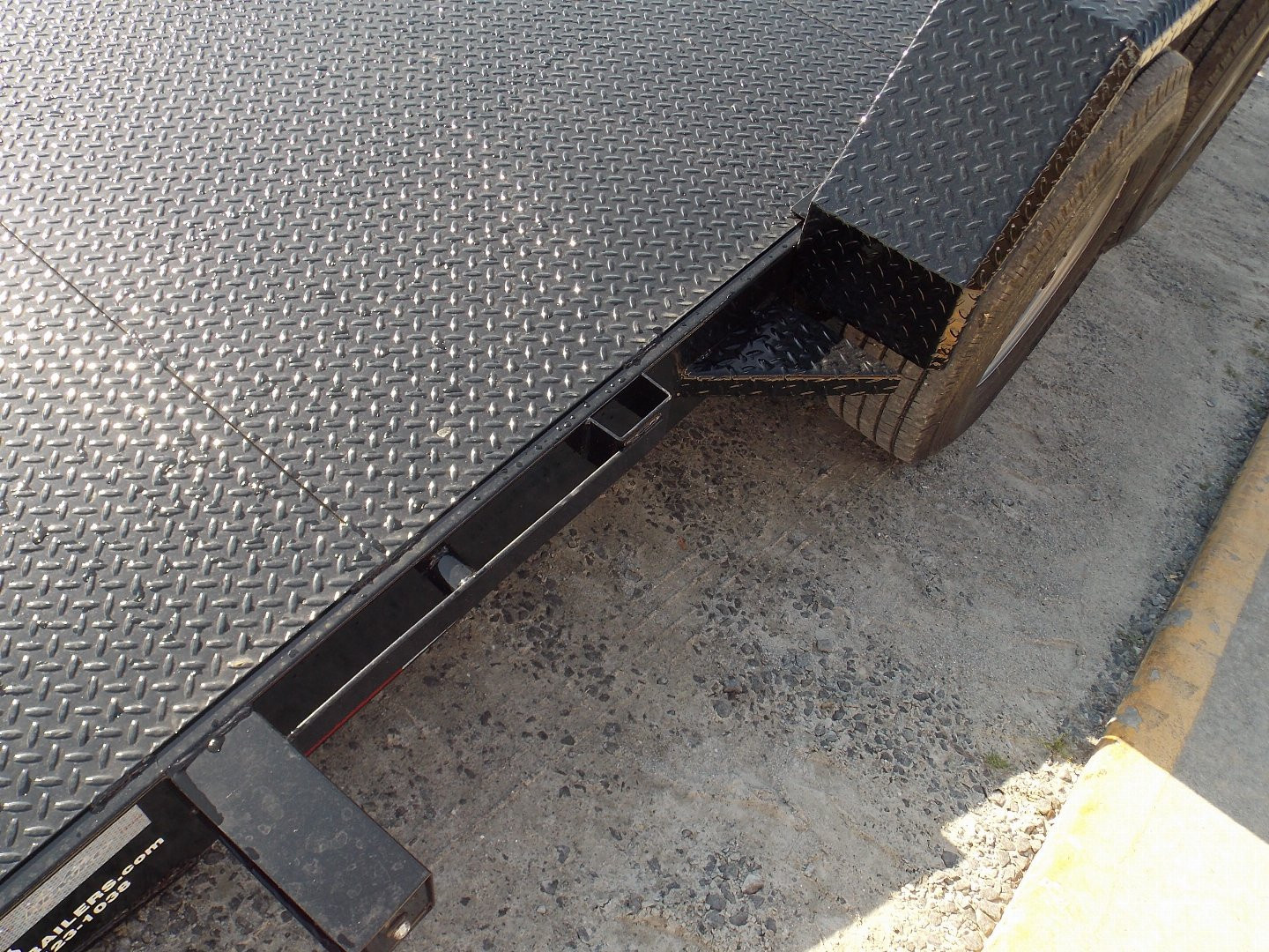 New 2025 Hawke Trailers FEQT-7K-20HD Tilt Trailer