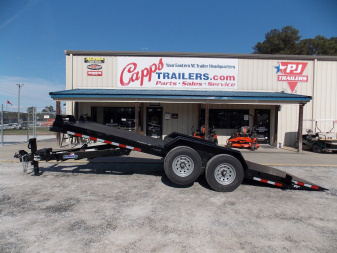 New 2025 Hawke Trailers FEQT-7K-20HD Tilt Trailer