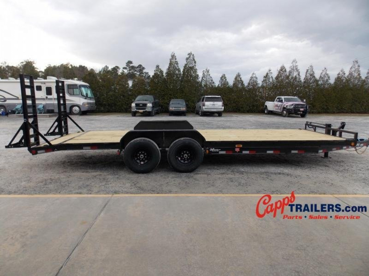 New 2025 PJ TRAILERS PJ CCJ2472BSBK-SRRR 14K Equipment Trailer