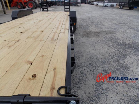 New 2025 PJ TRAILERS PJ CCJ2472BSBK-SRRR 14K Equipment Trailer