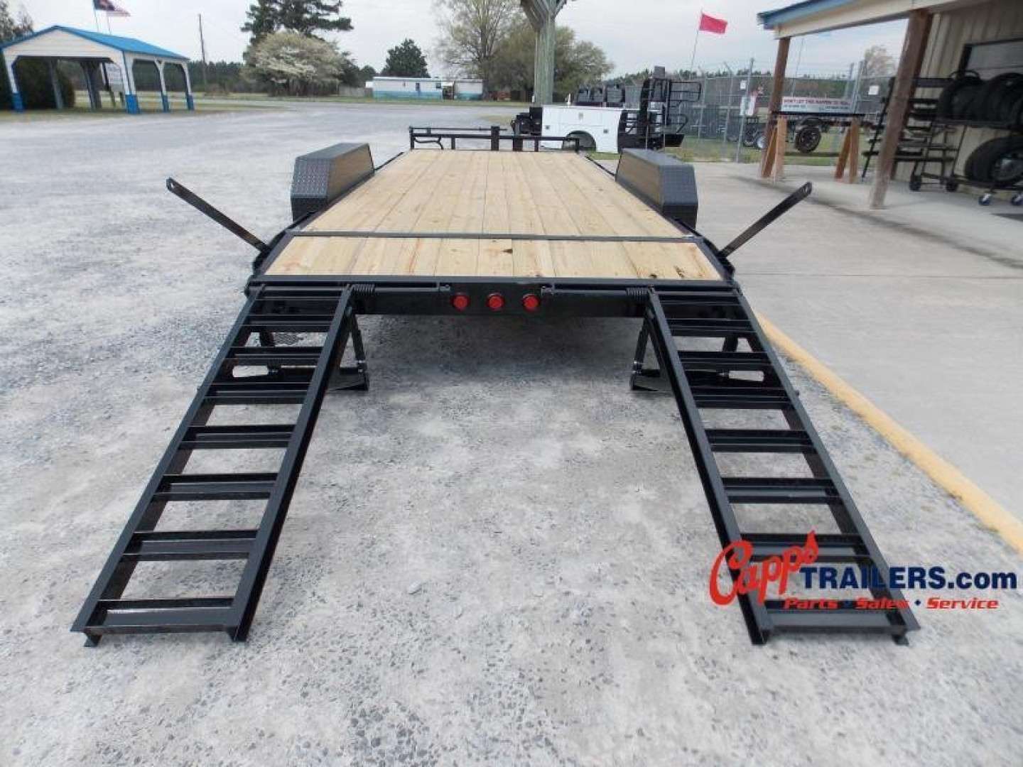 New 2025 PJ TRAILERS PJ CCJ2072BSBK-SRRR Equipment Trailer