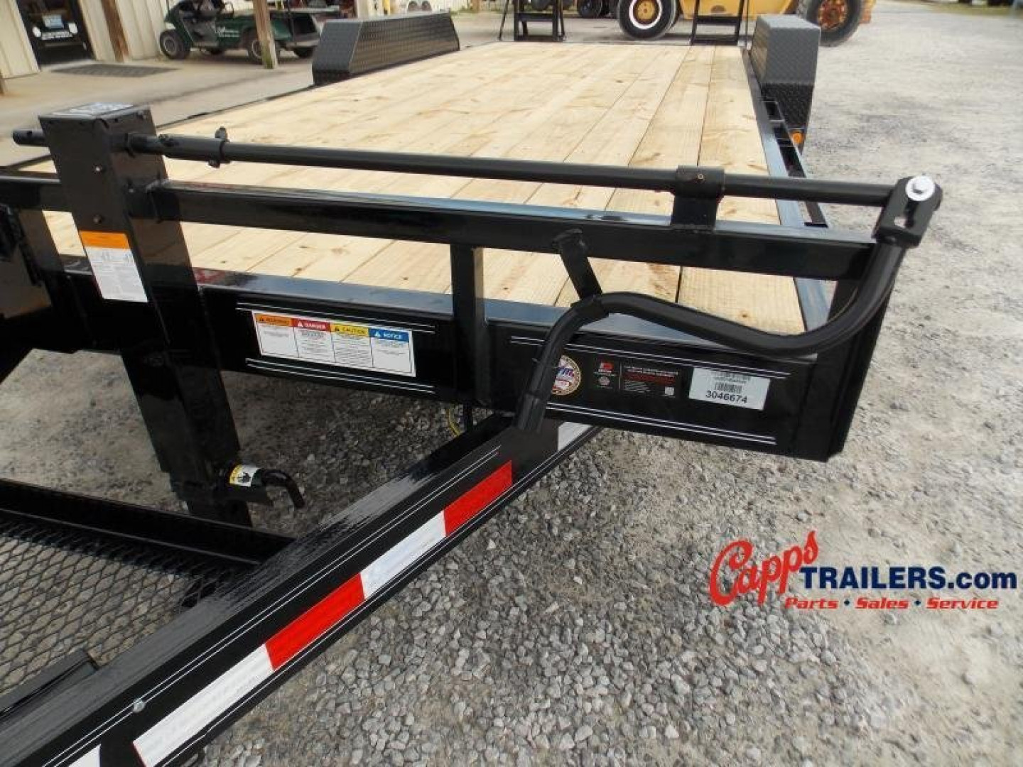 New 2025 PJ TRAILERS PJ CCJ2072BSBK-SRRR Equipment Trailer