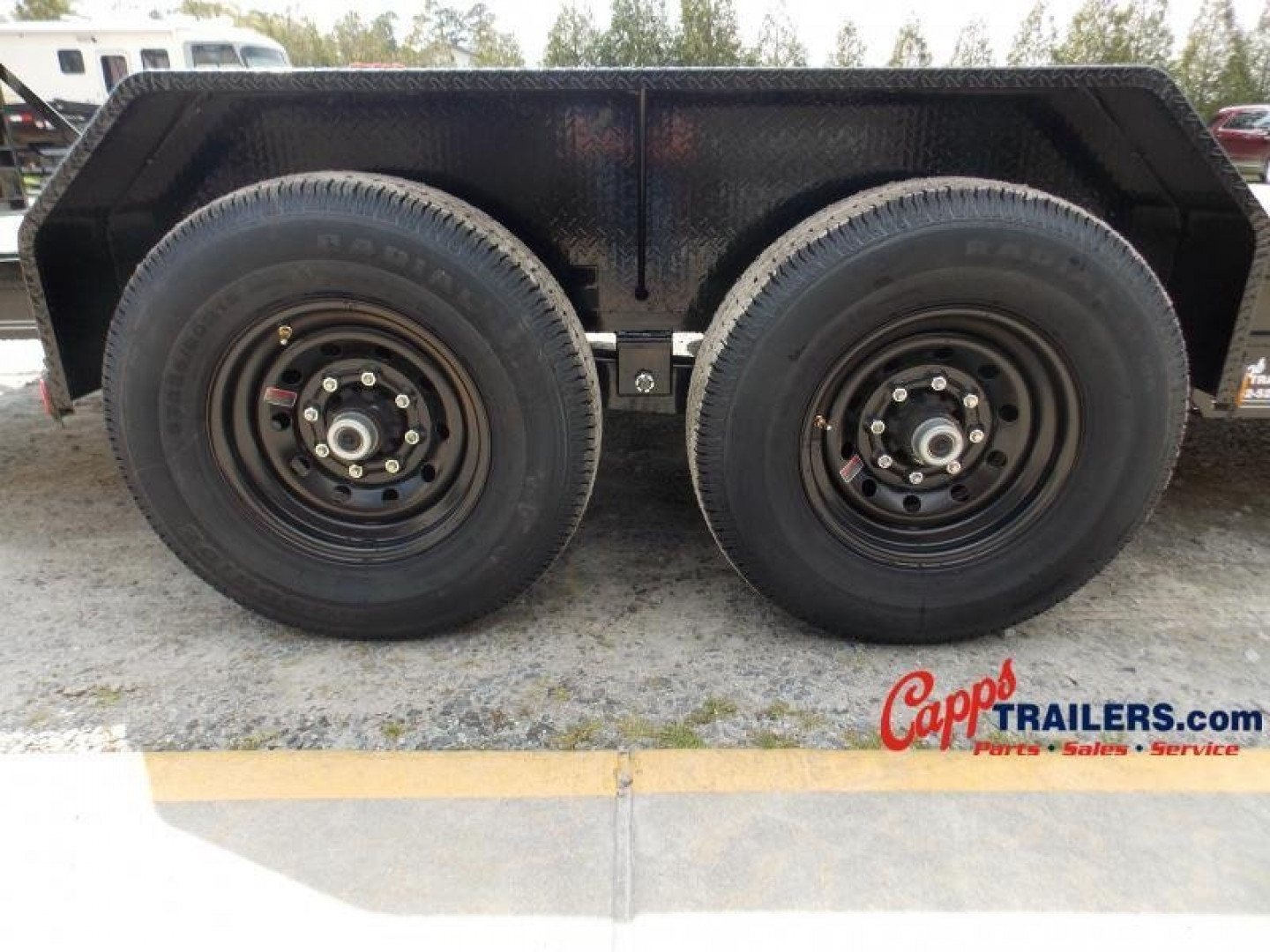 New 2025 PJ TRAILERS PJ CCJ2072BSBK-SRRR Equipment Trailer