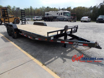 New 2025 PJ TRAILERS PJ CCJ2072BSBK-SRRR Equipment Trailer