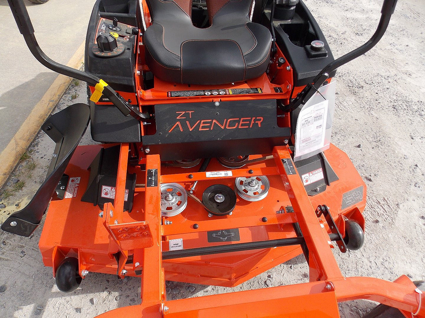 New 2025 Bad Boy ZT Avenger BAZ54FR691 Lawn Mower