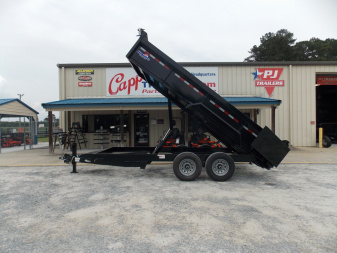 New 2025 Hawke Trailers FLPT-7K-7X16H Dump Trailer