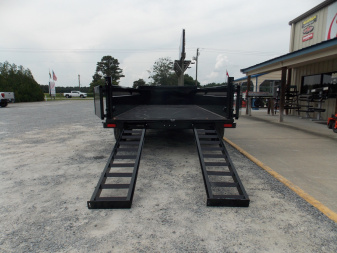 New 2025 Hawke Trailers FLPT-7K-7X16H Dump Trailer