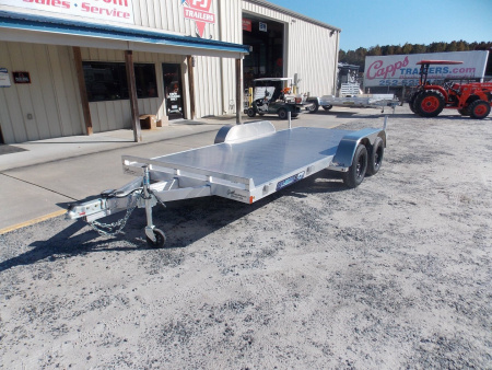 New 2026 Aluma AL 8216ESA-TA-EL-R-RTD Car Hauler