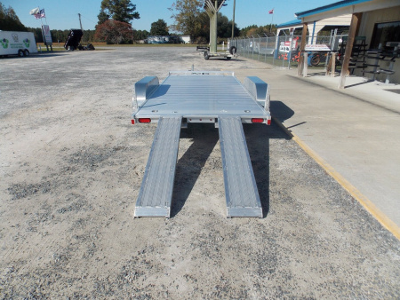 New 2026 Aluma AL 8216ESA-TA-EL-R-RTD Car Hauler