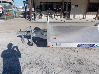 New 2026 Aluma AL 8216ESA-TA-EL-R-RTD Car Hauler