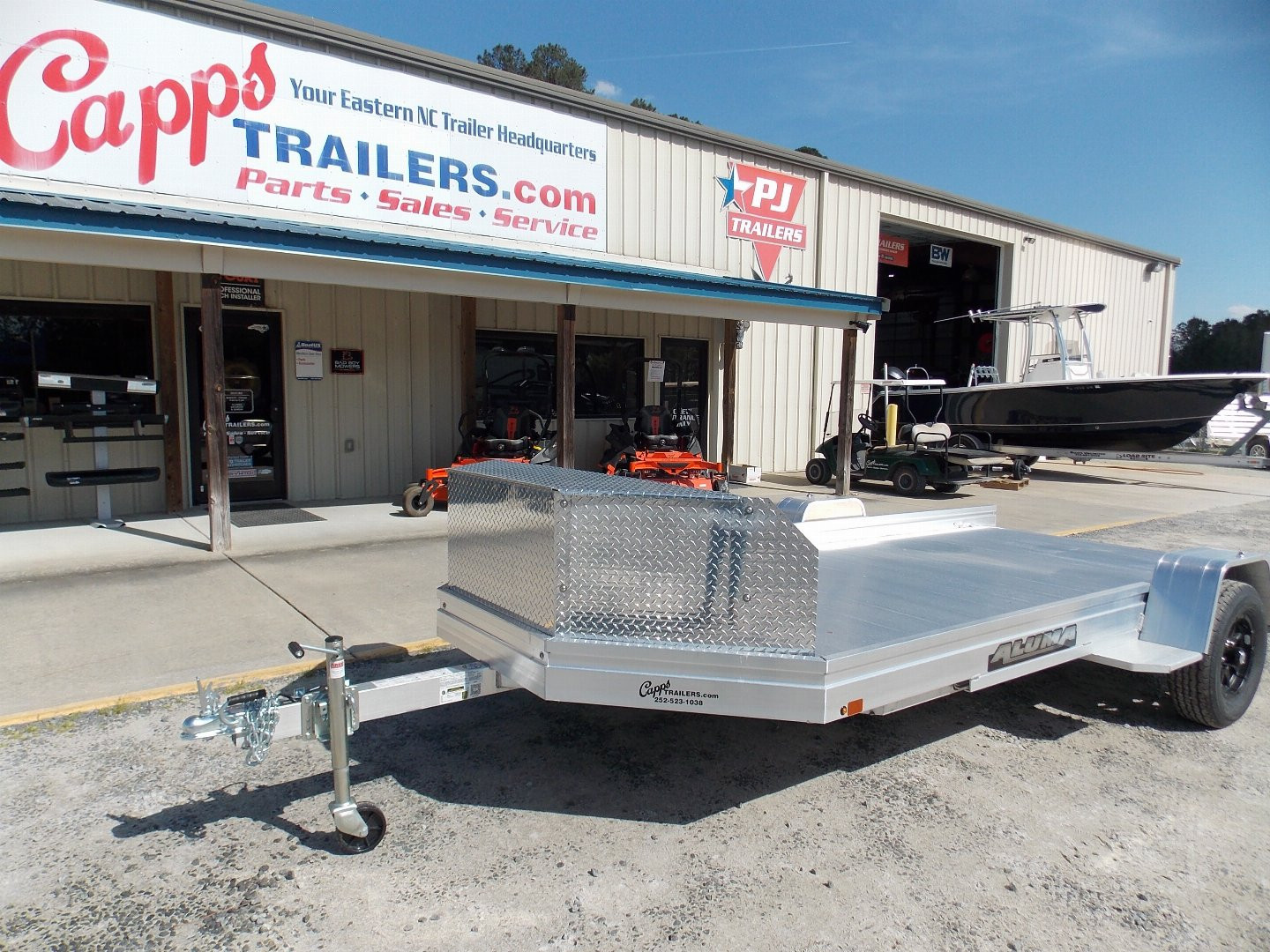 New 2026 Aluma AL UTR14S-R Utility Trailer