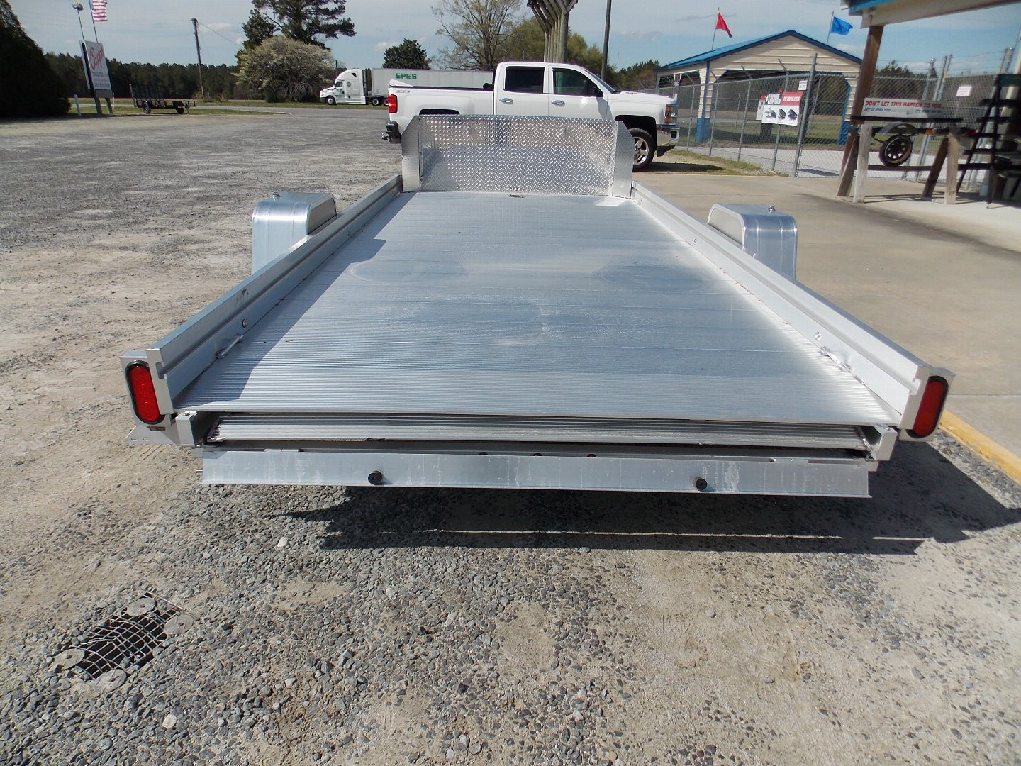 New 2026 Aluma AL UTR14S-R Utility Trailer